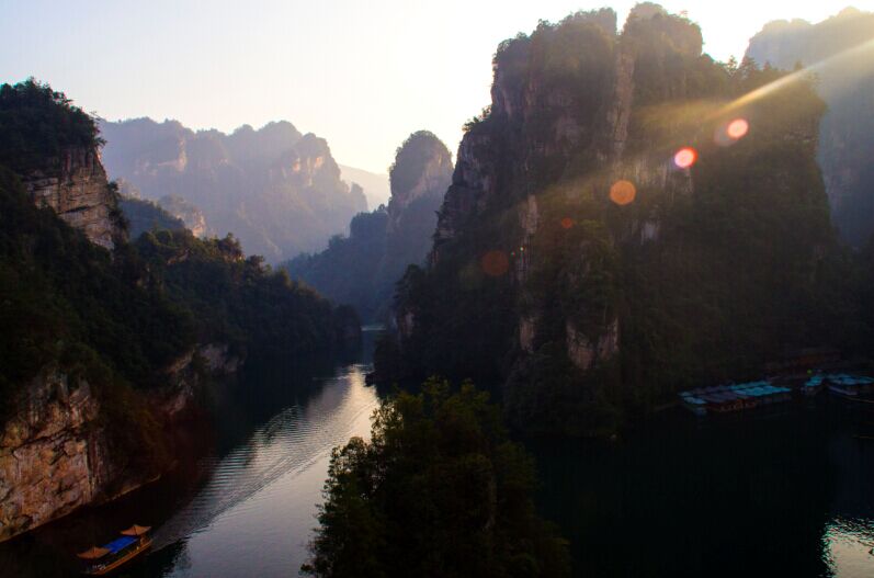 寶峰湖鳥瞰美景